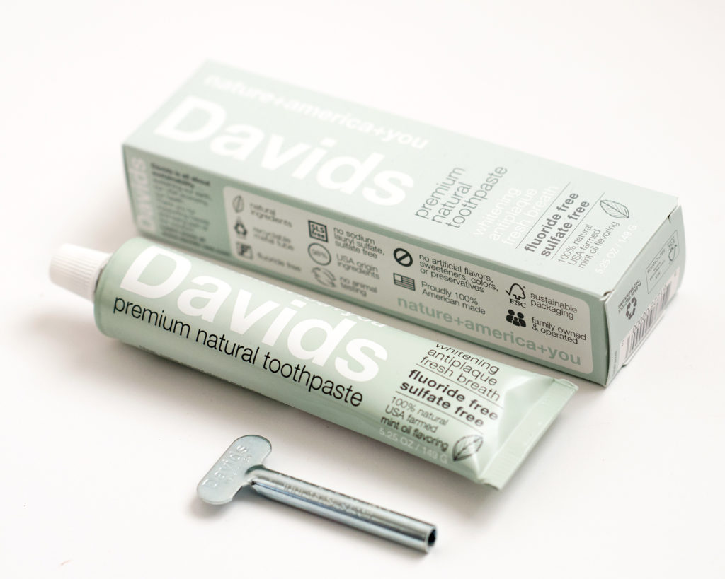 Davids Toothpaste Product Review » everyday allegra